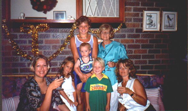 Family over old years eve '98