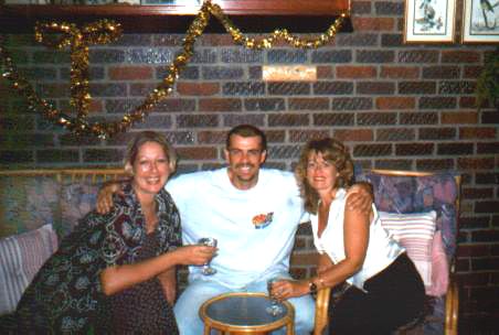 Wife, Melinda left - Me, center - Sister, Shellaine right